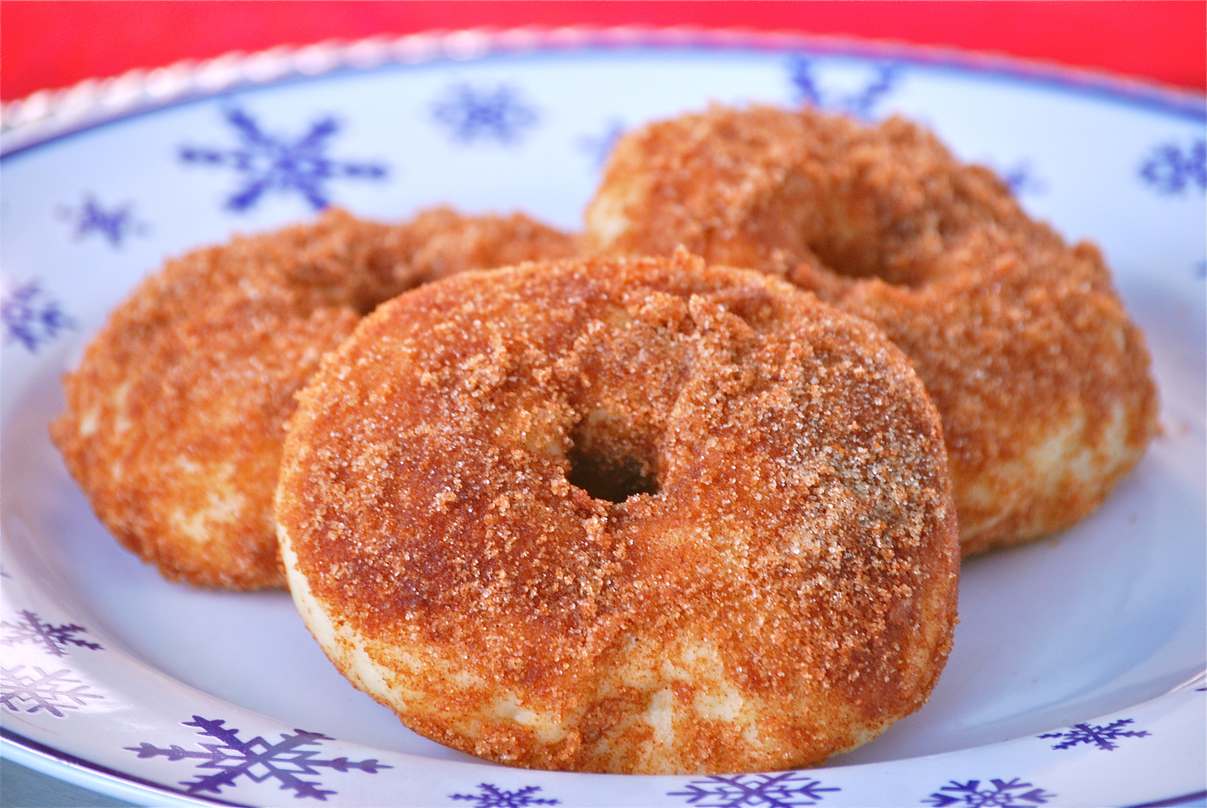 Baked Donuts with Cinnamon Sugar