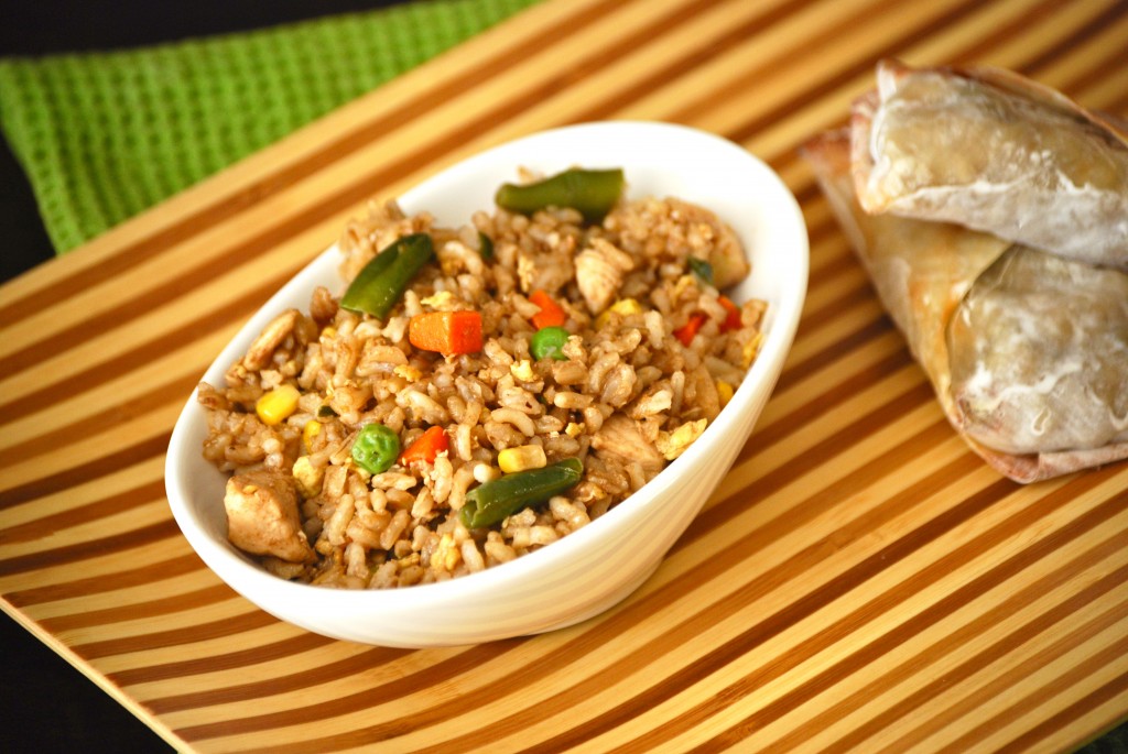 Easy Chicken Fried Rice - Iowa Girl Eats