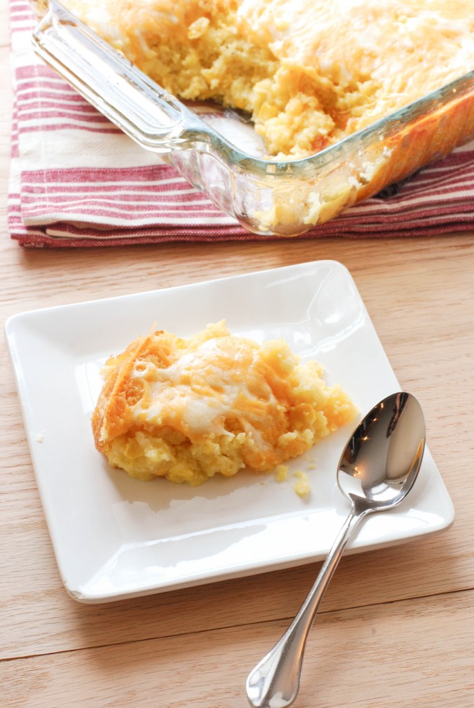 Cheesy Corn Casserole (4 of 5)