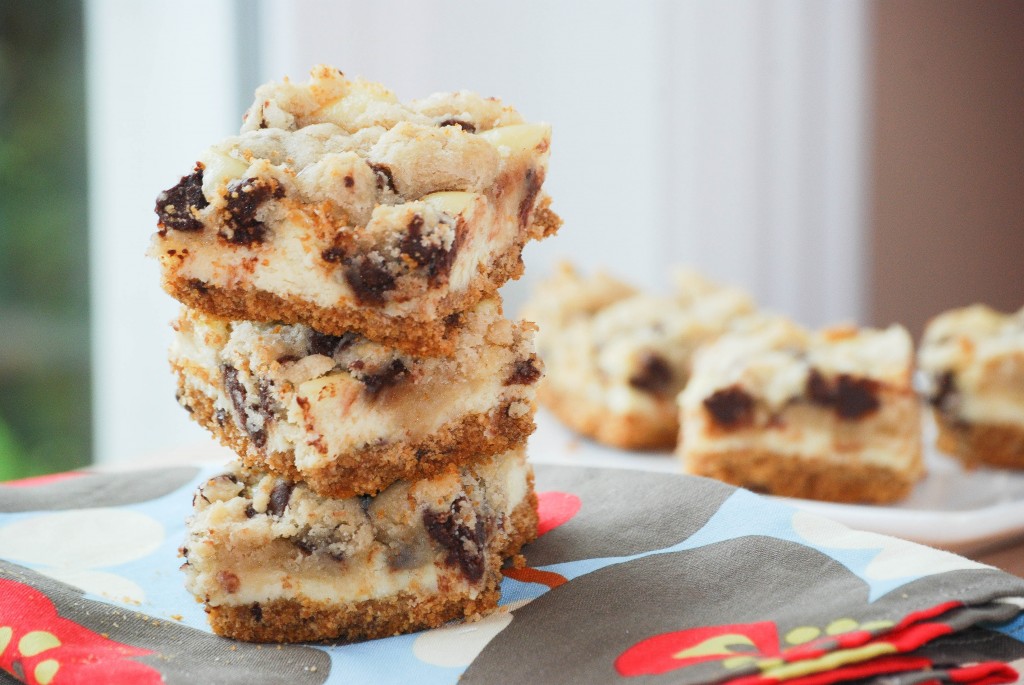 Cookie Dough Cheesecake Bars (4 of 6)