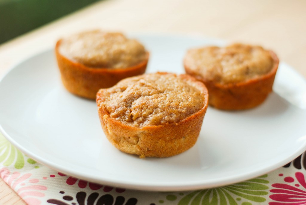 Peach Cobbler Muffins 