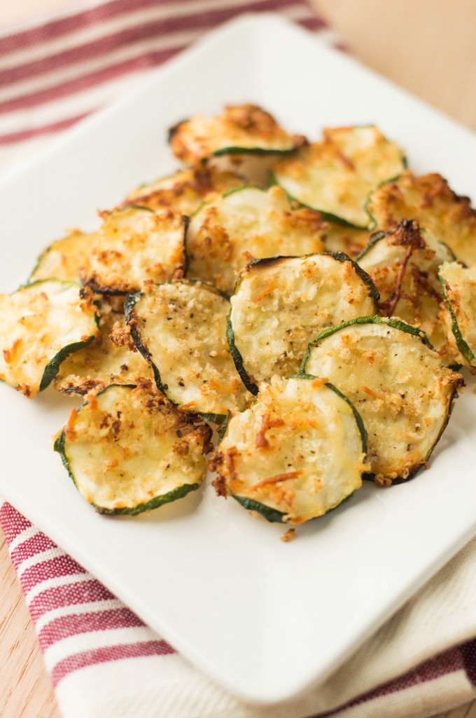 Oven Baked Zucchini Chips