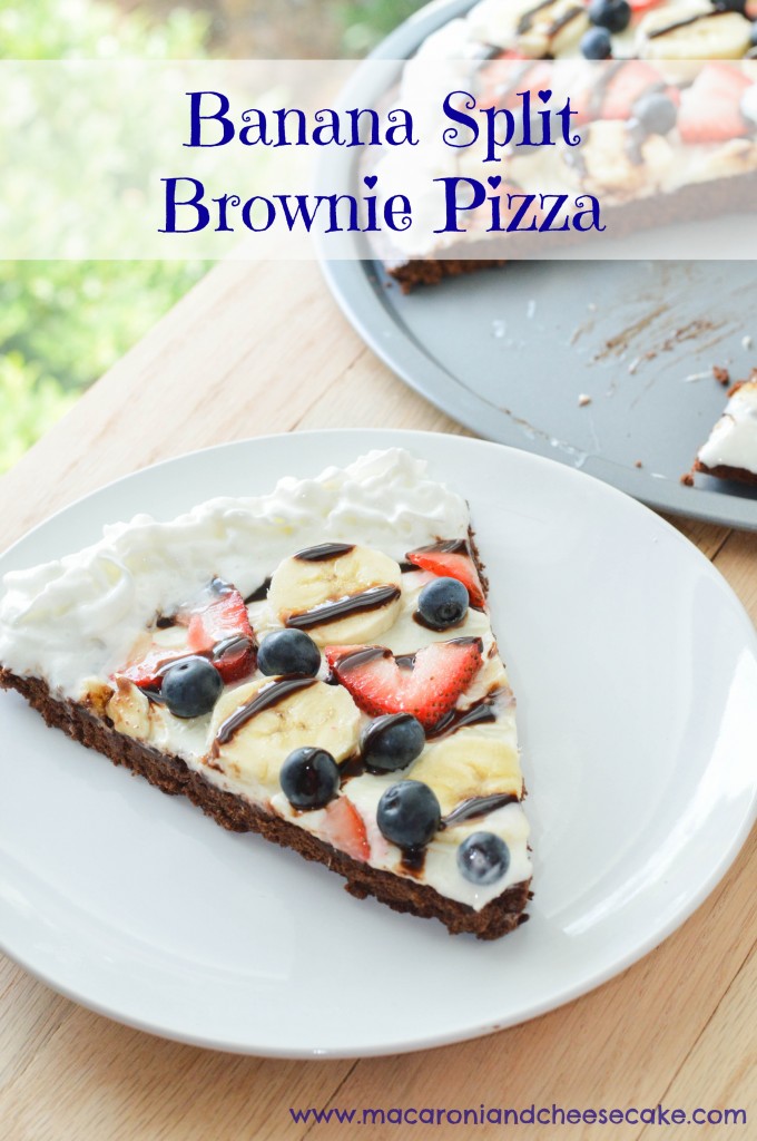 Brownie Pizza