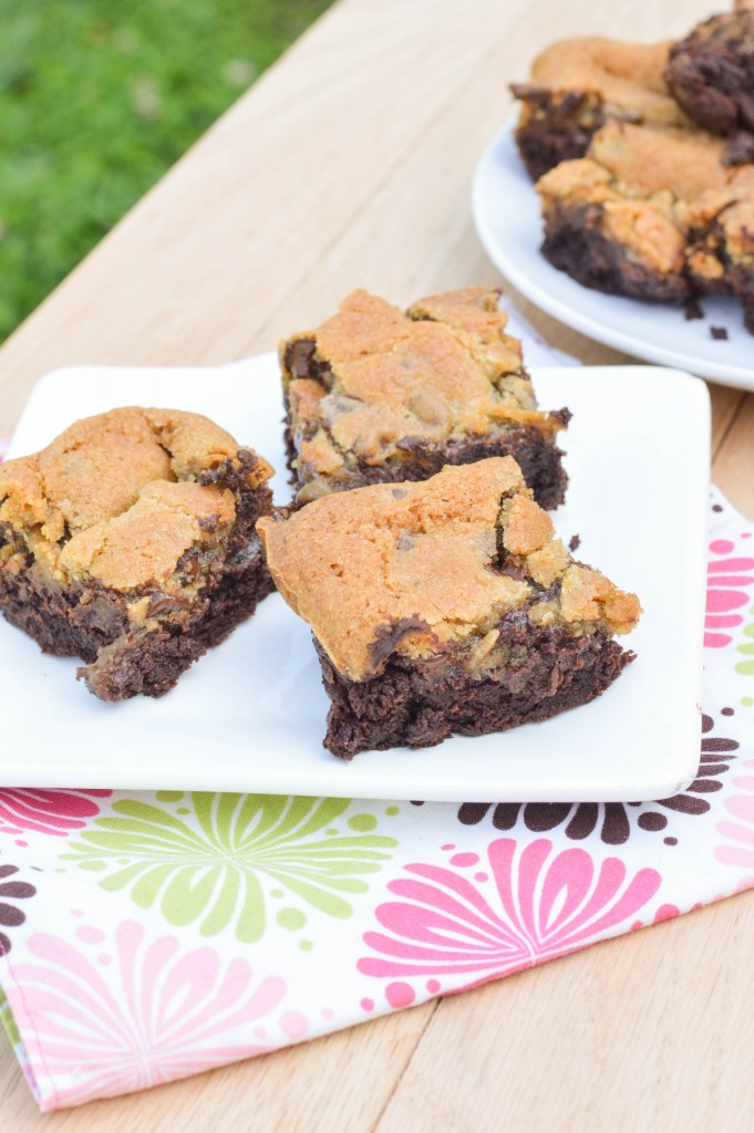 Brownie Chocolate Chip Cookie Bars (6 of 7)