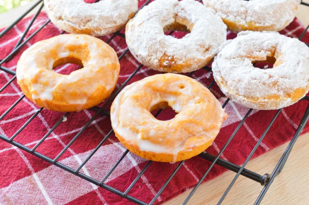 Pumpkin Donuts {Macaroni and Cheesecake} 