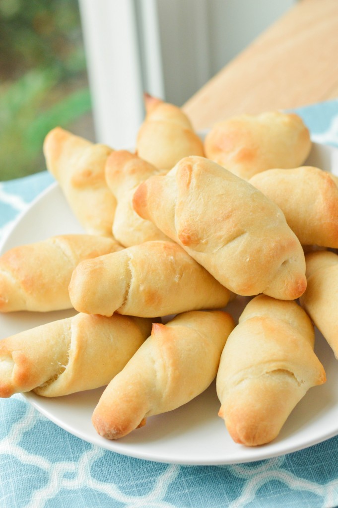 1Hour Crescent Rolls {Macaroni and Cheesecake} 