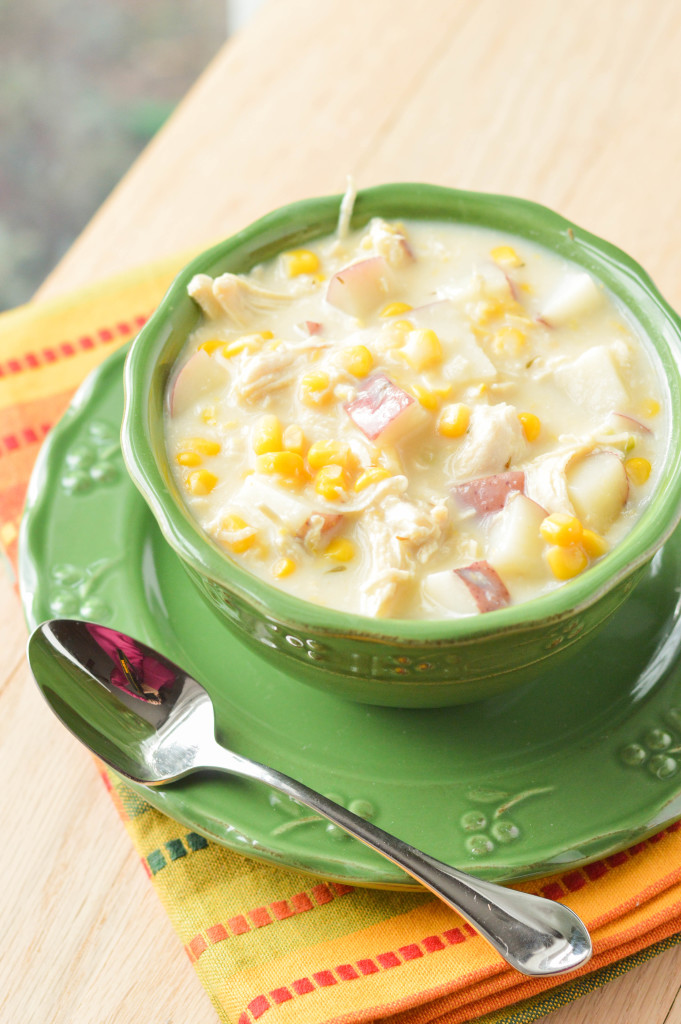 Quick Chicken Corn Chowder