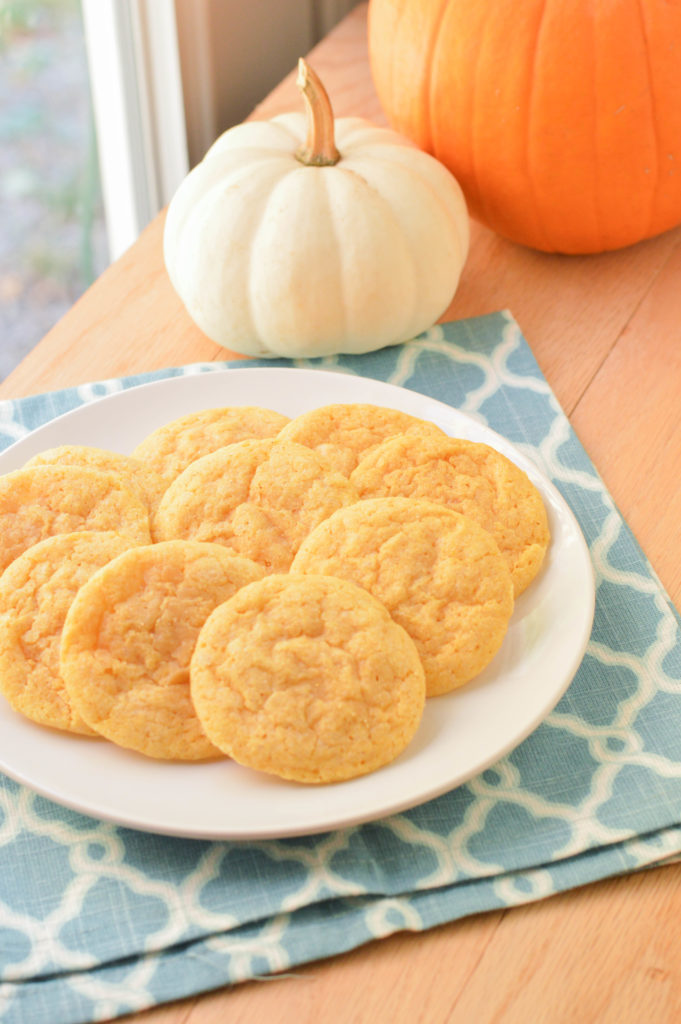 Pumpkin Sugar Cookies {Macaroni and Cheesecake} 