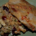 Pork Medallions with Cranberry Stuffing