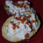 Mini Blue Cheese Twice Baked Potatoes