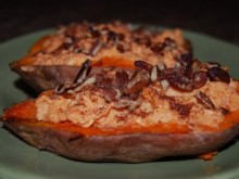 Twice Baked Sweet Potatoes