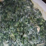 Creamed Spinach Gratin