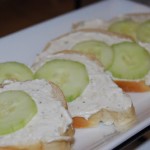 Elegant & Updated Cucumber Sandwiches