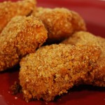 Oven-Fried Honey Chicken Nuggets