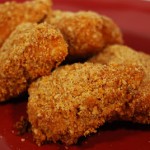 Oven-Fried Honey Chicken Nuggets