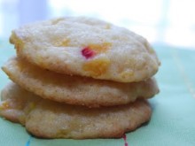 Fresh Peach Drop Cookies