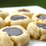 Chocolate Thumbprint Cookies