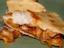 Texas BBQ Chicken Quesadillas