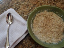 My Oatmeal Accomplishment