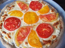 White Tomato Pizza