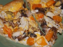 Turkey Butternut Squash Pizza