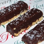 Chocolate Caramel Cookie Bars