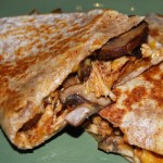 Healthy Chicken Mushroom Quesadillas