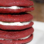 Red Velvet Whoopie Pies