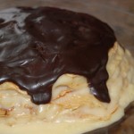 Chocoalte Eclair Crepe Cake