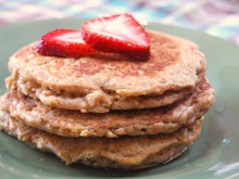 Whole Wheat Oatmeal Pancakes