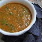 Pan-Roasted Chipotle Tomatillo Salsa