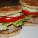 Club Burger Sliders with Avocado Ranch Dressing