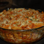 Baked Pasta with a Turkey Meat Sauce