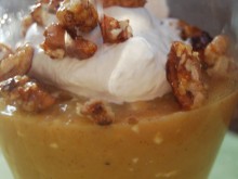 Pumpkin Pie Pudding