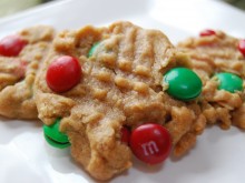 Peanut Butter M&M Cookies