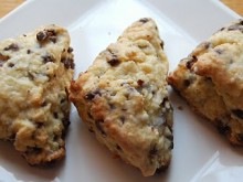 Mini Chocolate Chip Scones