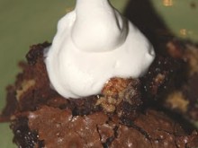 Chocolate Peanut Butter Molten Cake