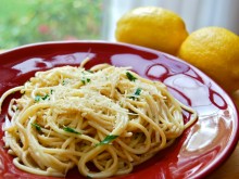 Spaghetti with Lemon & Olive Oil (al Limone)