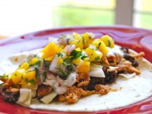 Caribbean Jerk Chicken Tacos