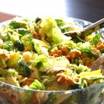 Broccoli Cauliflower Cashew Salad