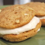 Apple Whoopie Pies with Cinnamon Cream Cheese Frosting