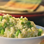 Cheesy Rice with Broccoli