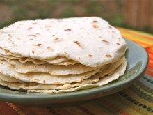 Homemade Flour Tortillas & Giveaway Winner