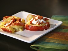 Roasted, Smashed & Loaded Potatoes