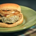 Philly Cheesesteak Burgers