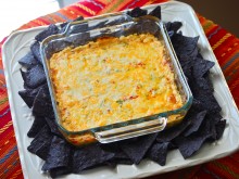 Baked Southwest Cheese Dip