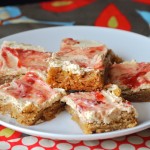 Peanut Butter & Jelly Cookie Bars