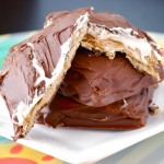 Chocolate Covered Peanut Butter S’mores