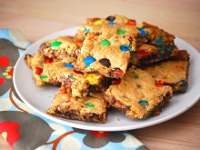 Monster Cookie Bars