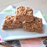 Brownie Batter Krispie Treats